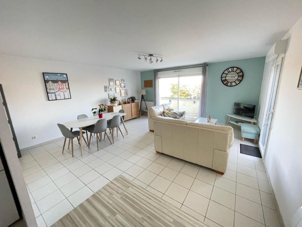Villa Louise - Appartement Spacieux Proche Digue Avec Jardin Wimereux Dış mekan fotoğraf