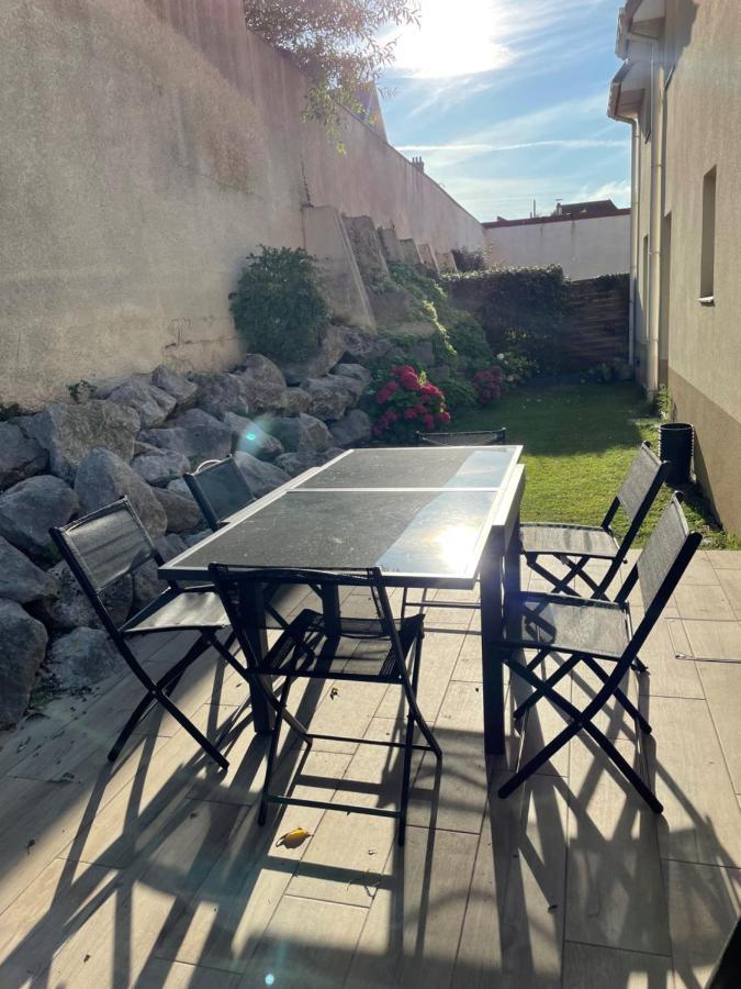 Villa Louise - Appartement Spacieux Proche Digue Avec Jardin Wimereux Dış mekan fotoğraf